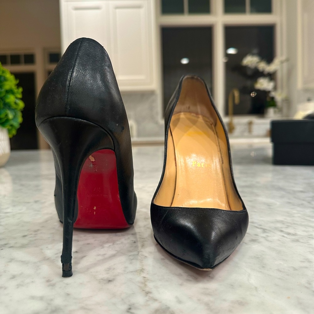 Christian Louboutin black heels